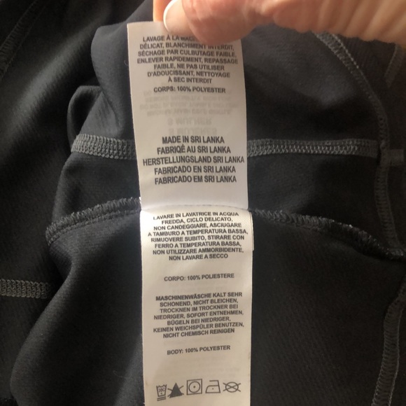 COLUMBIA TITANIUM BLACK LONG SLEEVE SPORTSWEAR TOP • Sz S - Picture 9 of 11